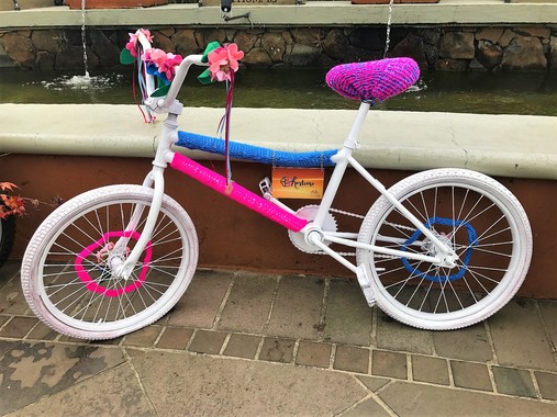 Gramado ganhou exposição de bicicletas