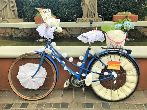 Gramado ganhou exposição de bicicletas