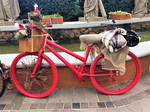 Gramado ganhou exposição de bicicletas
