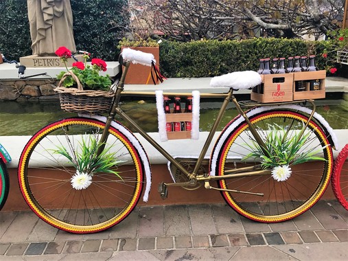 Gramado ganhou exposição de bicicletas