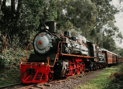 Passeio Trem Maria Fumaça Premium com saída de Gramado