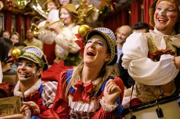 Natal Sobre Trilhos Passeio Noturno de Maria Fumaça